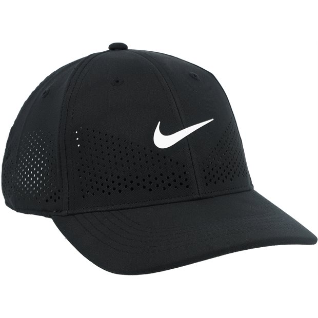 Nike DriFit Advanced Club Structured Aerobill Perf Hat - Black/White - Size: L/XL