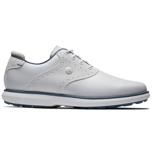 FootJoy Used FootJoy Traditions Ladies Spikeless Golf Shoes - 97898 - White - Size: 9.5 M