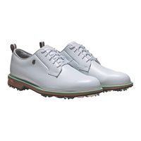 View FootJoy Premiere Series Field Golf Shoe White/Tan/Mint