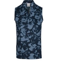 View Dunning Aubrey Jersey Performance Sleeveless Zip Shirt Halo