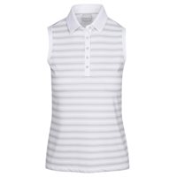 View Dunning Hailey Jersey Performance Sleeveless Shirt White