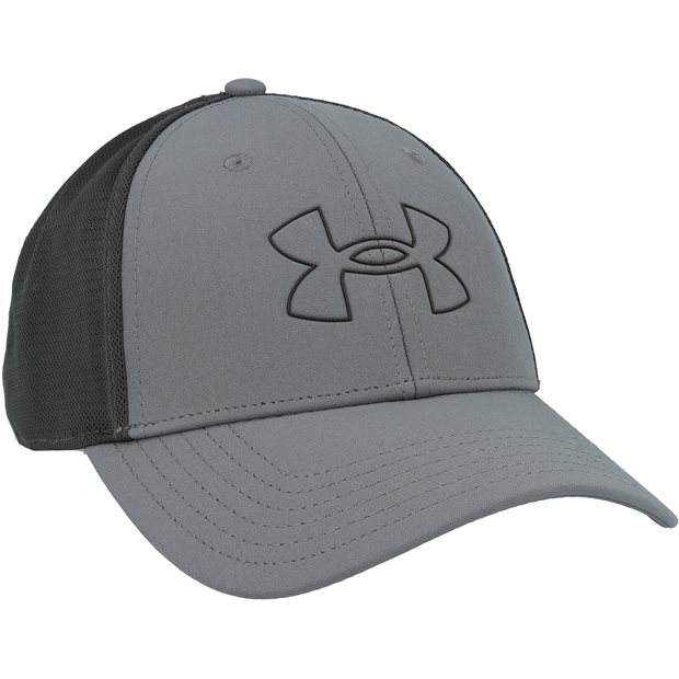 Under Armour Iso-Chill Driver Mesh Adjustable Hat - Pitch Grey