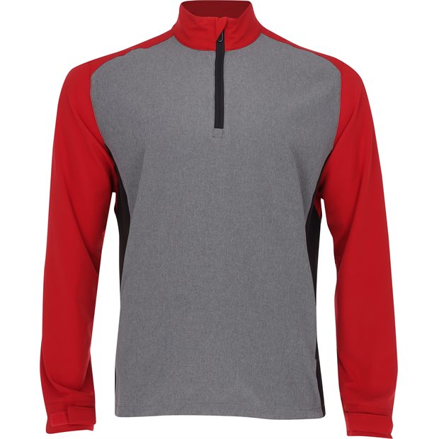Callaway Quarter Zip Jacket - Tango Red - Size: M
