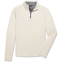 View FootJoy ThermoSeries Heather Brushed Back Midlayer Outerwear Stone