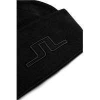 View J. Lindeberg Grace Beanie Golf Hat Black