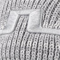 View J. Lindeberg Grace Beanie Golf Hat Light Grey Melange