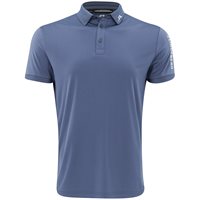 View J. Lindeberg Tour Tech '23 Shirt Vintage Indigo