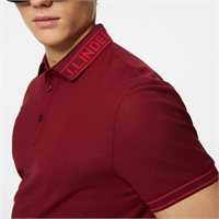 View J. Lindeberg Austin Regular Fit Shirt Cabernet