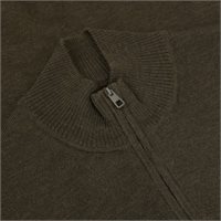 View J. Lindeberg Kian Zipped Outerwear Forest Green