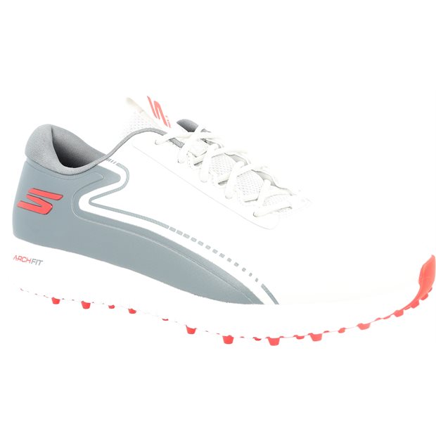 Skechers Go Golf Max 3 Spikeless Golf Shoes - Grey/Red - Size: 9.5 W