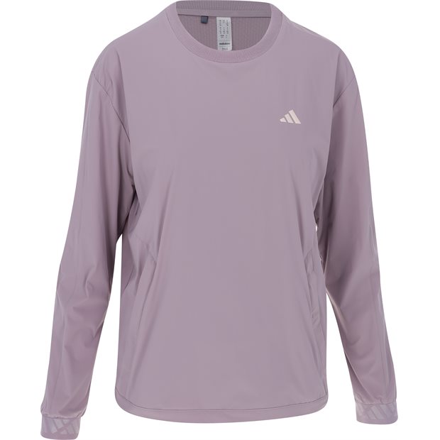 Adidas Ultimate365 Tour WIND.RDY Ladies Pullover - Preloved Fig - Size: L