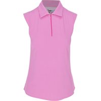IBKUL Essential Check Sleeveless Polo