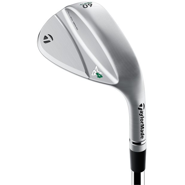 TaylorMade MG4 Chrome HB W-Grind Lob Wedge Golf Club - 58° Loft - Steel Shaft