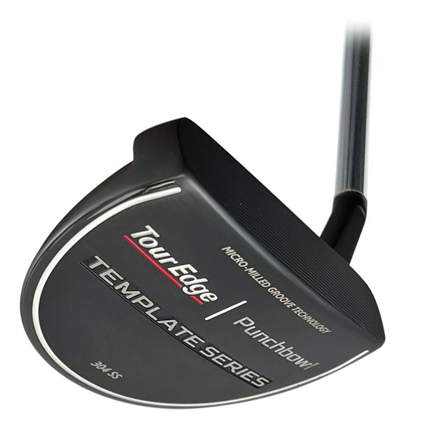Tour Edge Template Punchbowl Black Putter Golf Club