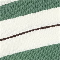 View Puma x Quiet Golf Sunday Stripe Shirt Warm White/Deep Forest