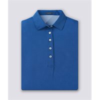View Turtleson Clare Mini Diamond Jacquard Performance Shirt Navy