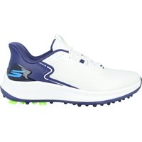 View Skechers Go Golf Blade GF Slip Ins Spikeless White/Navy/Blue