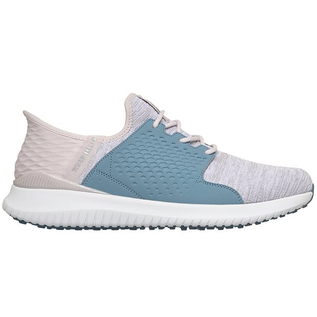 Skechers Go Golf MAX 2 Rover Slip Ins Spikeless Golf Shoes - Light Grey/White/Light Blue - Size: 11 M