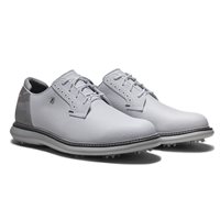 View FootJoy Traditions Blucher Golf Shoe White/Grey Camo