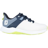 View FootJoy ProLite Previous Season Shoe Style Spikeless White/Navy/Lime