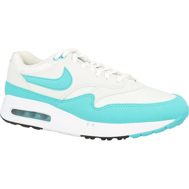 Nike Air Max 1 '86 OG G Spikeless Golf Shoes - White/Dusty Cactus/Pure Platinum - Size: M 8.5 / W 10 M