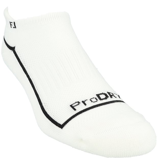 FootJoy ProDry Roll Tab 2 Pack Ladies Ankle Socks - White - Size: 6 - 9