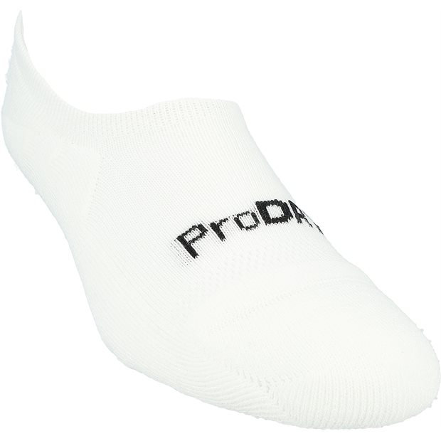 FootJoy ProDry Ultra Low Cut 2 Pack No Show Socks - White - Size: 12 - 15