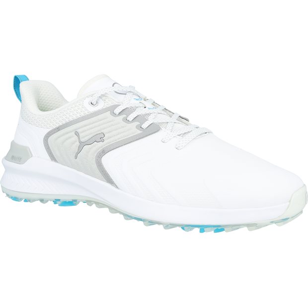 Puma Ignite Innovate Wide Golf Shoes - Puma White/Cool Light Gray - Size: 9.5 W