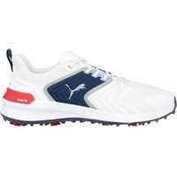 View Puma Ignite Innovate Golf Shoe Puma White/Persian Blue/Strong Red
