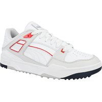 Puma SlipStream G Spikeless Golf Shoes - Puma White/Deep Navy - Size: M 9.5 / W 11 M