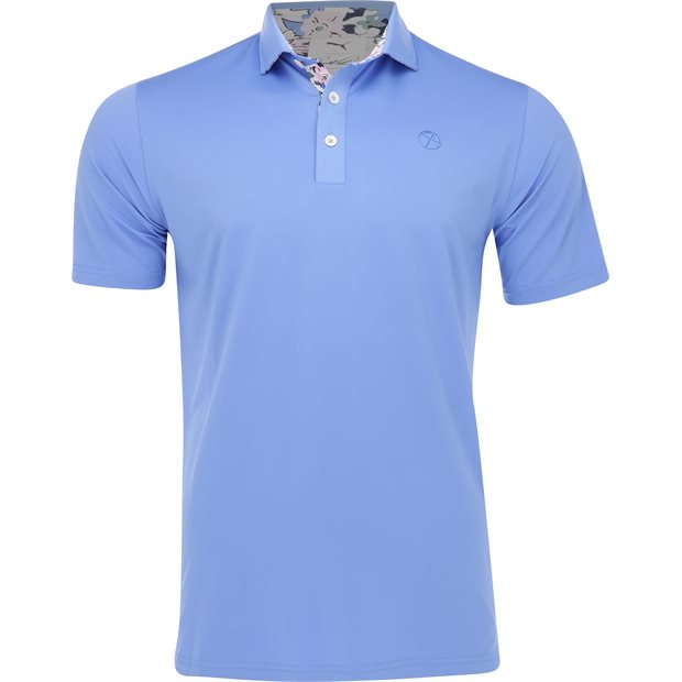 Puma Puma X AP Floral Trim Polo Shirt - Blue Skies - Size: XXL