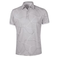 View Galvin Green Markos Ventil8-PLUS Shirt Cool Grey/White