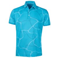 View Galvin Green Markos Ventil8-PLUS Shirt Aqua/White