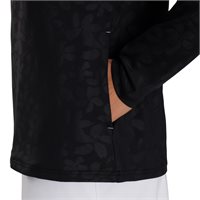 View FootJoy Embossed Quarter Zip Outerwear Black