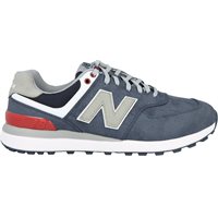 View New Balance 574 Greens V2 Spikeless Navy