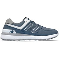 View New Balance 574 Greens V2 Spikeless Navy