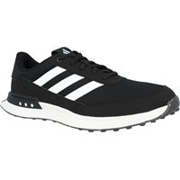 Adidas S2G SL 24 Spikeless Golf Shoes - Core Black/FTWR White/Iron Metallic - Size: 10 M
