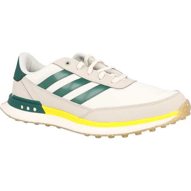 Adidas S2G SL 24 Spikeless Golf Shoes - Off White/Collegiate Green/Wonder Alumina - Size: 9 M