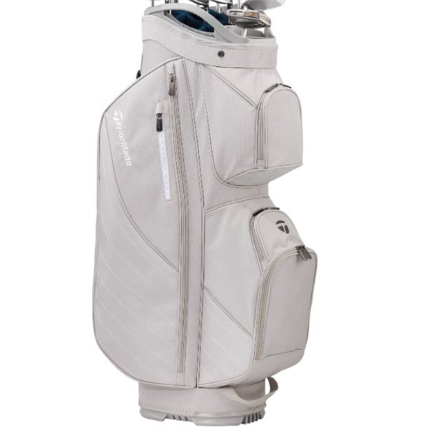 TaylorMade Used TaylorMade Kalea Premier Ladies Cart Bag - Silver