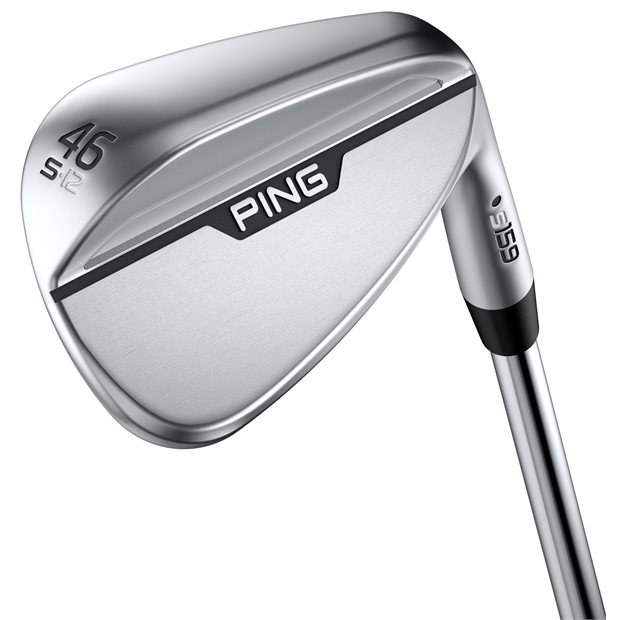 Ping Used Ping s159 Chrome S Grind Lob Wedge Golf Club in Very Good Condition - 58° Loft - Stiff Flex - Steel Shaft