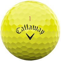 View Callaway Chrome Tour 2024 Golf Ball Yellow