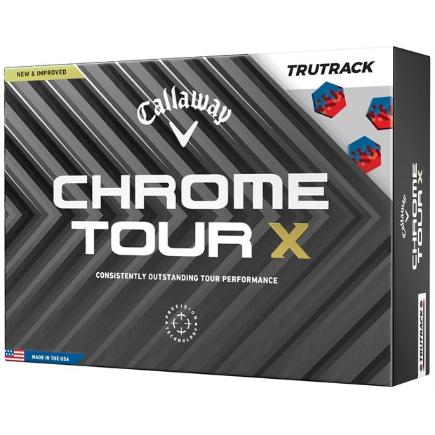 Callaway Chrome Tour X TruTrack 2024 Tour Golf Balls - Blue