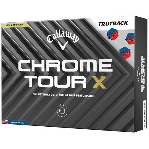 Callaway Golf Ball Chrome Tour X TruTrack 2024 (0)