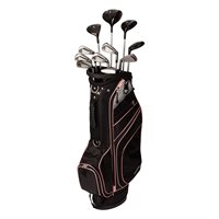 New Merchants of Golf Tour X 16 Piece Black/Rose Gold Club Set Complete