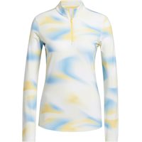 View Adidas Ultimate365 Printed Quarter-Zip Mock Shirt Semi Spark