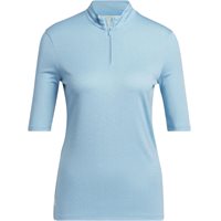 View Adidas Ultimate365 HEAT.RDY Quarter-Zip Shirt Semi Blue Burst