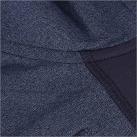 View Callaway Aquapel Lightweight Mixed Media 1/4 Zip Outerwear Peacoat Heather