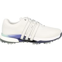 View Adidas Tour360 24 Boost Golf Shoe Dash Grey/Aurora Ink/Cobalt Blue