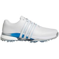View Adidas Tour360 24 Boost Golf Shoe Dash Gray/Silver Metallic/Lucid Ray Blue