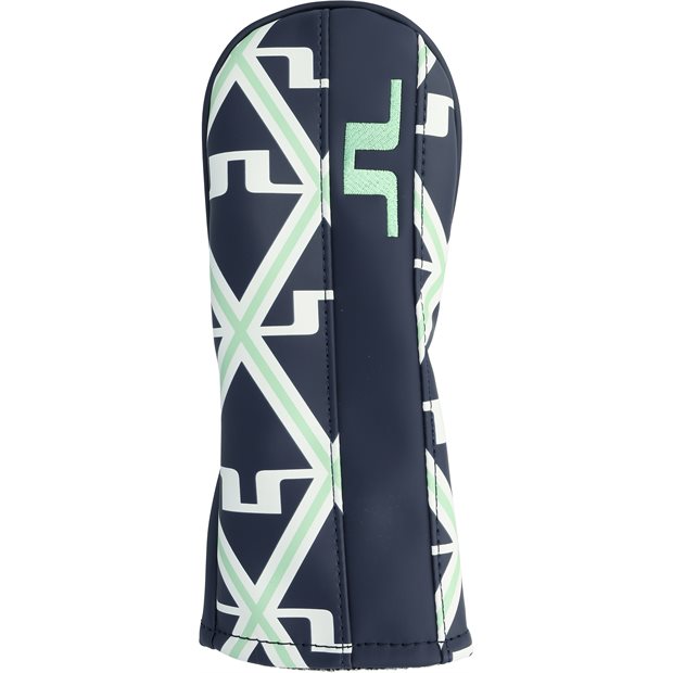 J. Lindeberg Hybrid Printed Headcover - Geo JL Navy